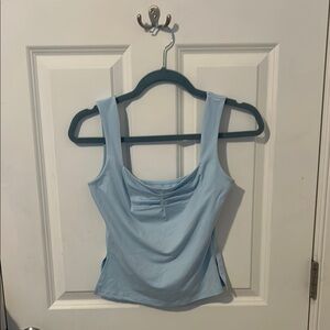Light Blue Sleeveless Top
